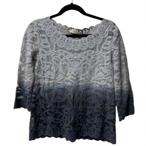 ANTHROPOLOGIE Meadow Rue Lace Top Size XS